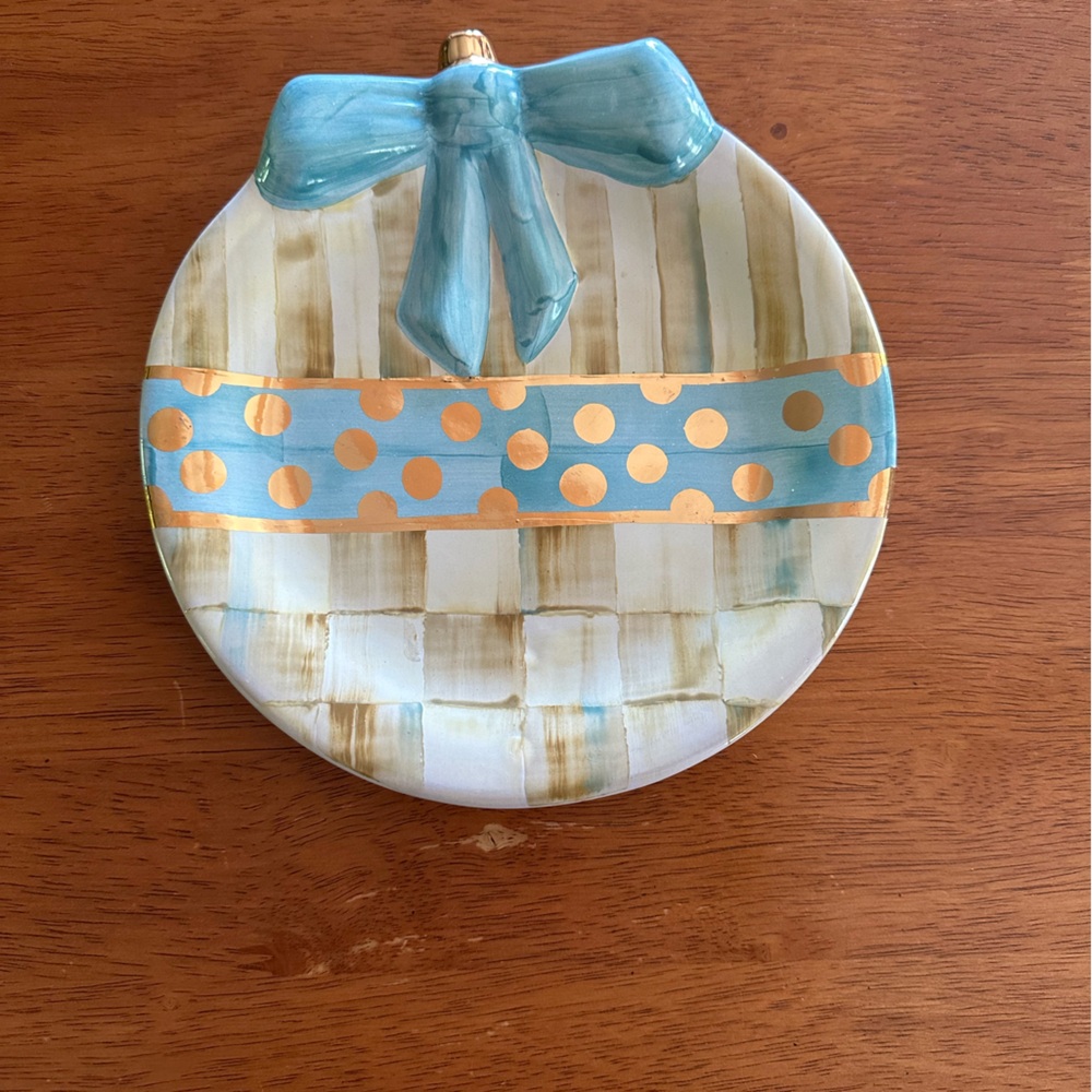 Mackenzie Childs small cookie plate